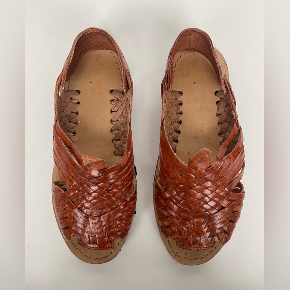 NWOT Kids Mexican Huarache Sandals - Picture 2 of 10